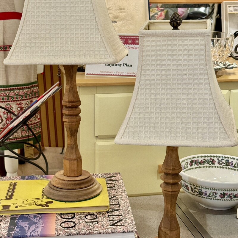 Lamp Table White Shade