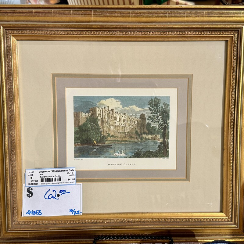 Print Warwick Castle