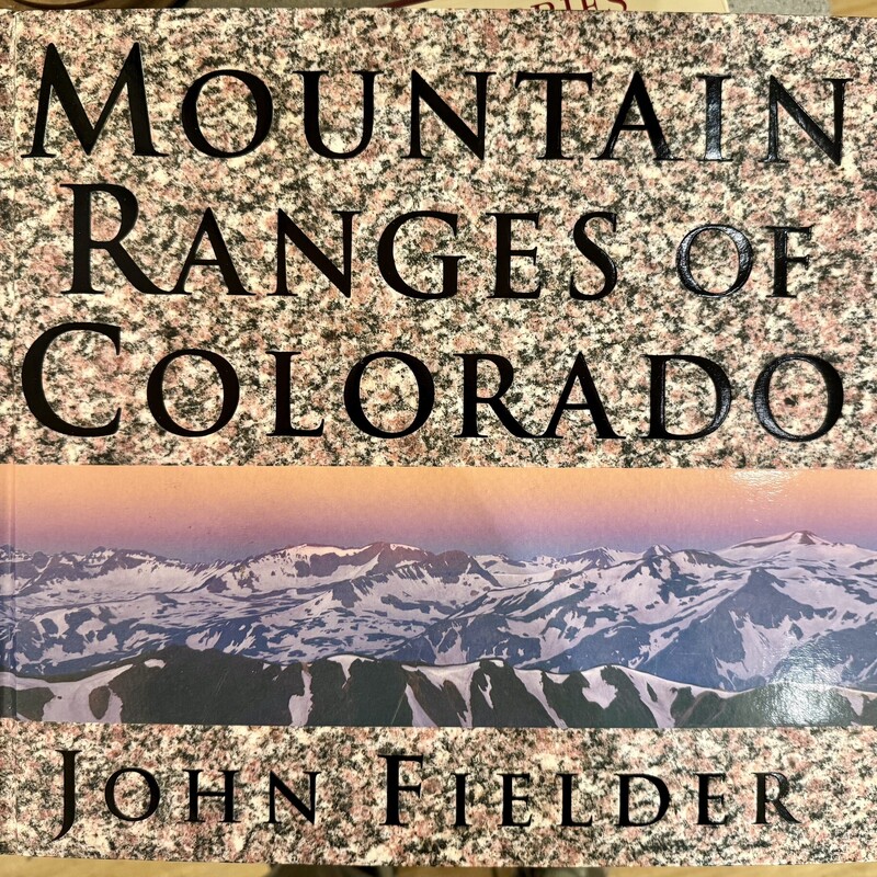 Book Mtn Ranges Colorado