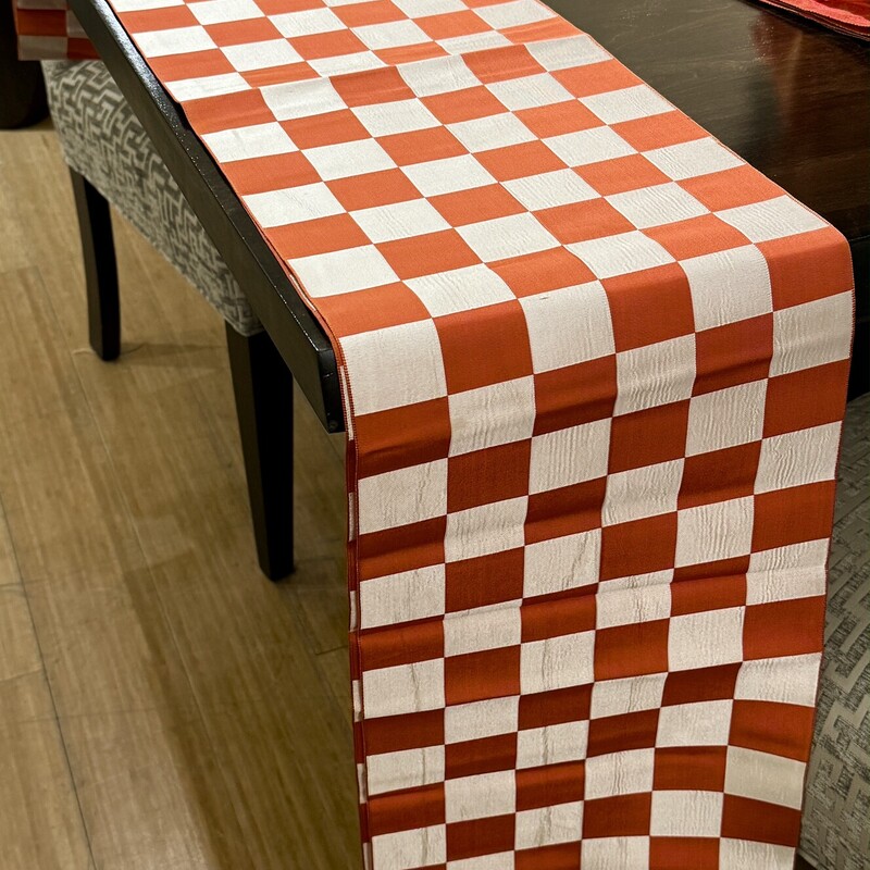 Runner Table Checkerboard