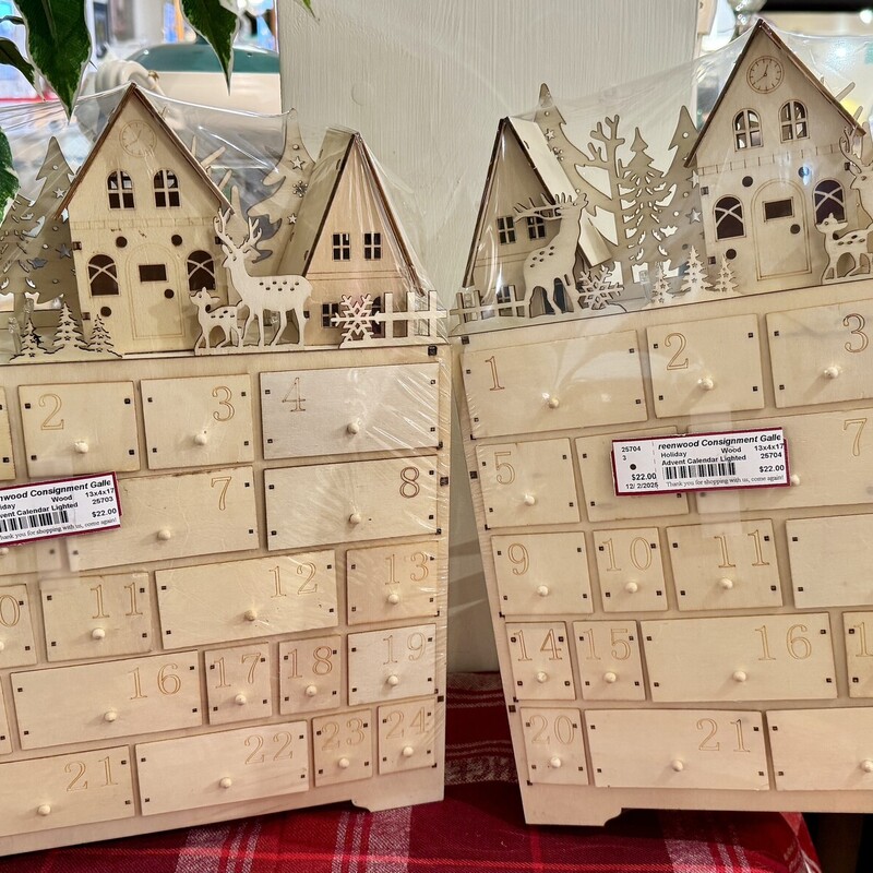 Advent Calendar Lighted