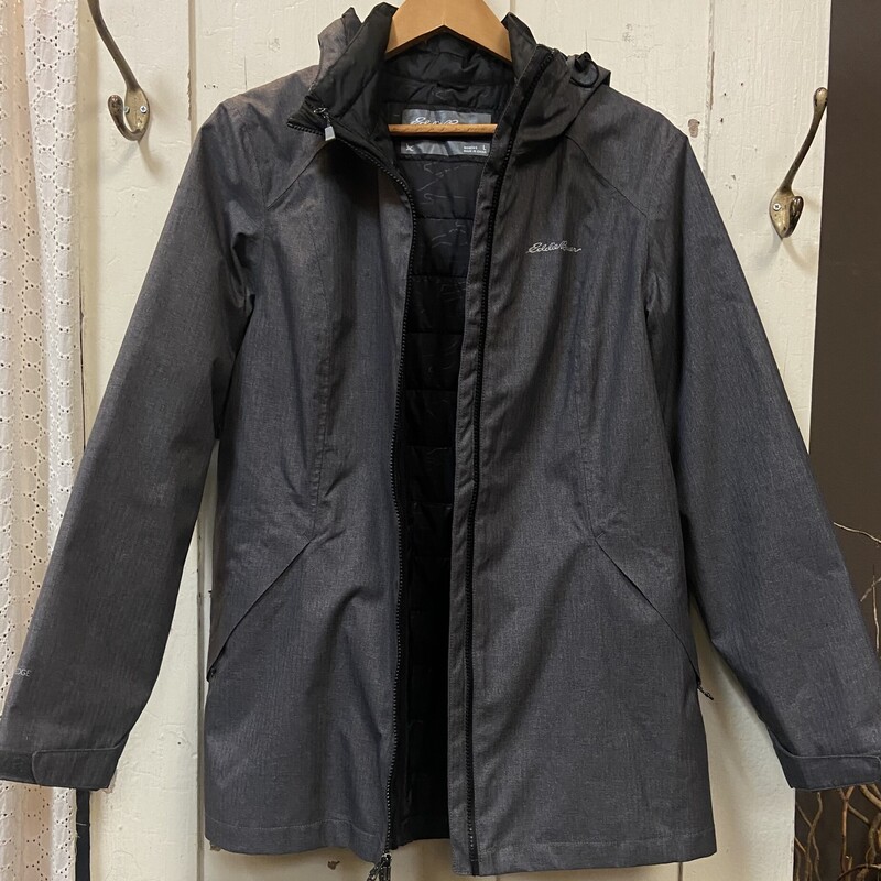Charc Zip Lined Coat
Charcoal
Size: L R$170