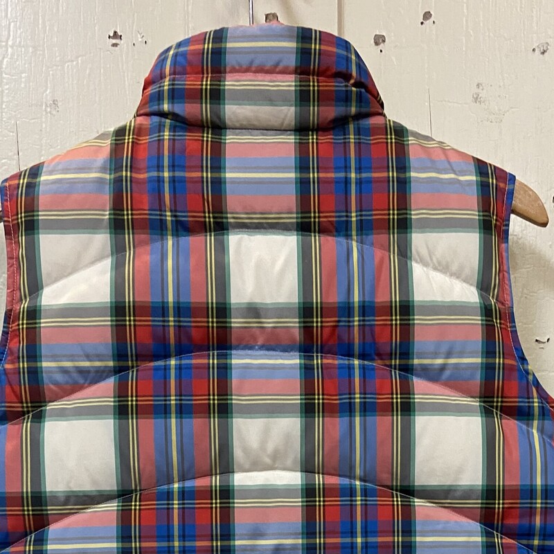 Cr/R/Blu Chck Down Vest
Cr/R/B
Size: 10/12  $90