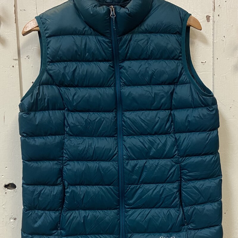 Teal Down Vest<br />
Teal<br />
Size: XL R$94