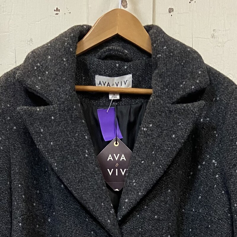 NWT Charc Wool Coat