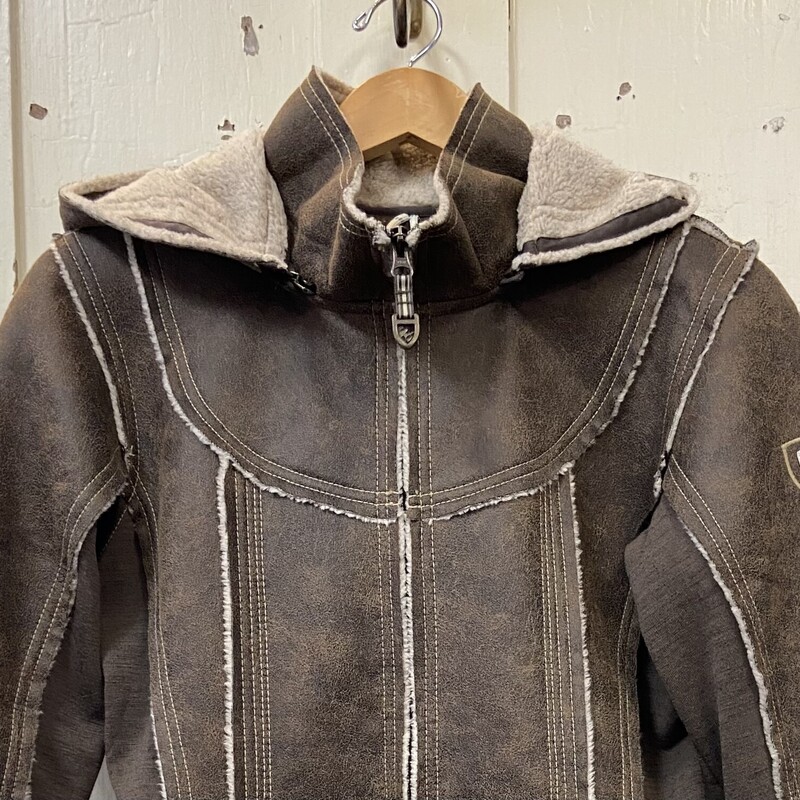 Brown Sherpa Coat