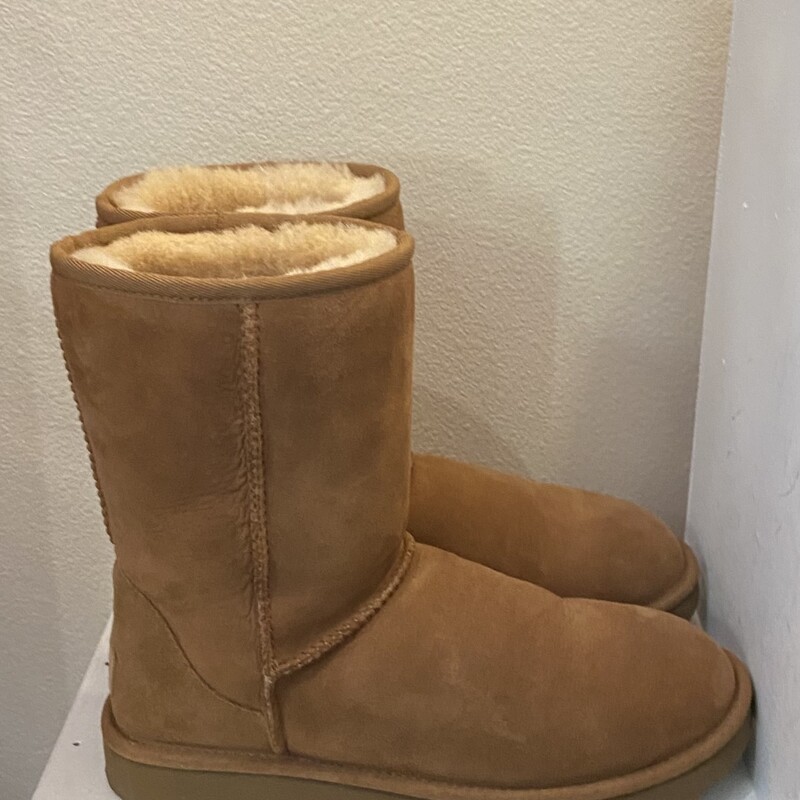 EUC Chsnut Suede Boot<br />
Chesnut<br />
Size: 8 R$190