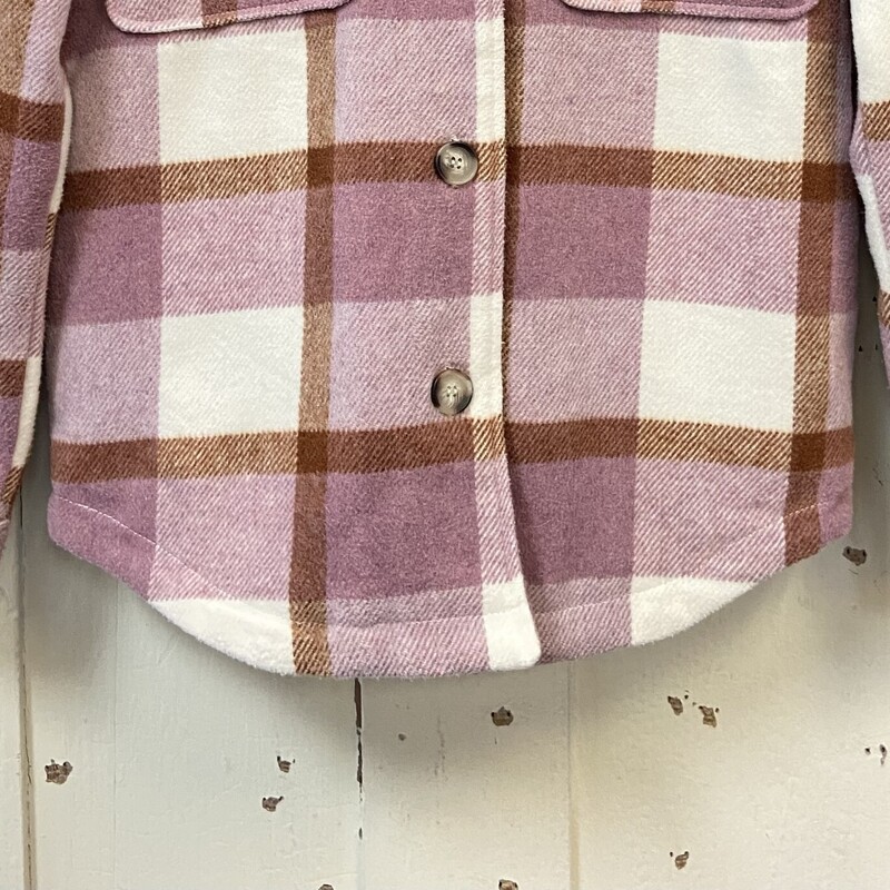 Pk/C/B Flc Wool Jkt<br />
P/C/Br<br />
Size: S R$89