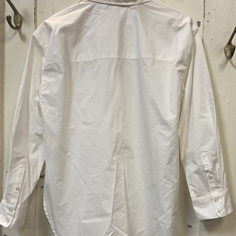 NWT Wht Bttn Shirt<br />
White<br />
Size: S R $99