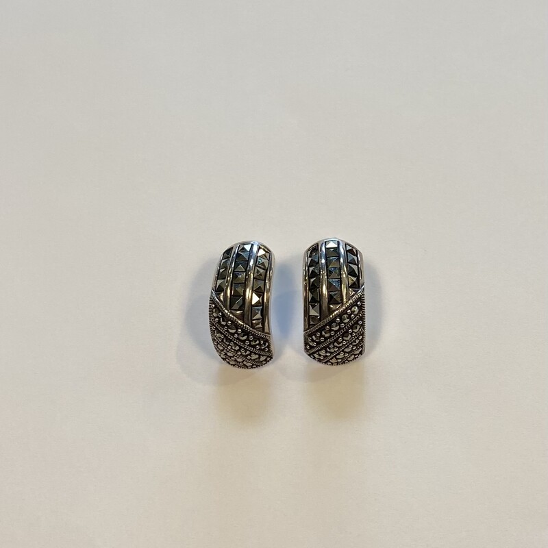 Strling Marcasite Earring