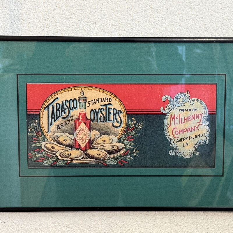 Print Tobasco Oysters