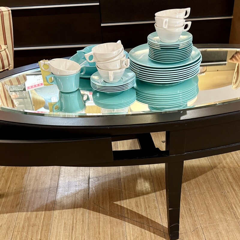 Coffee Table Mirror 2 Drw