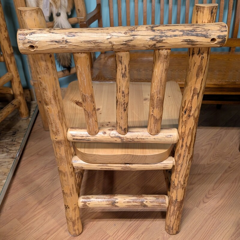 Log Dining Chairs, Set Of 8 Side
20 x 19 x 36h