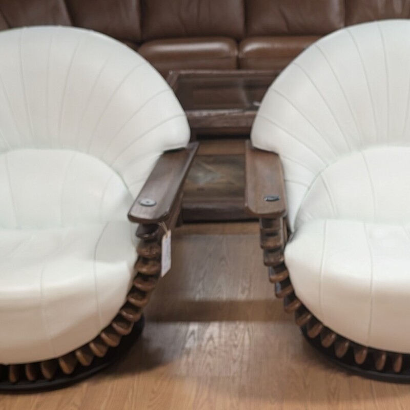 Luxor Swivel Armchair Set