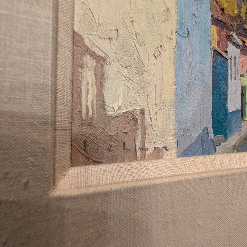 Len Chmiel Calle C, Oil, Framed
21 x 18h