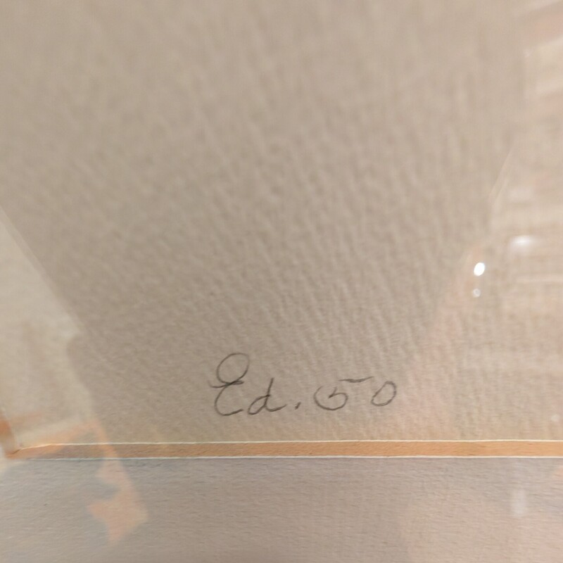 Rosalind Smith Anemones, Litho, Framed
18 x 23h