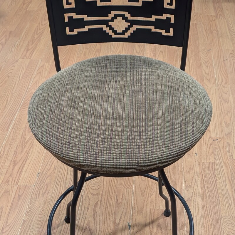 Metal & Fabric Swivel