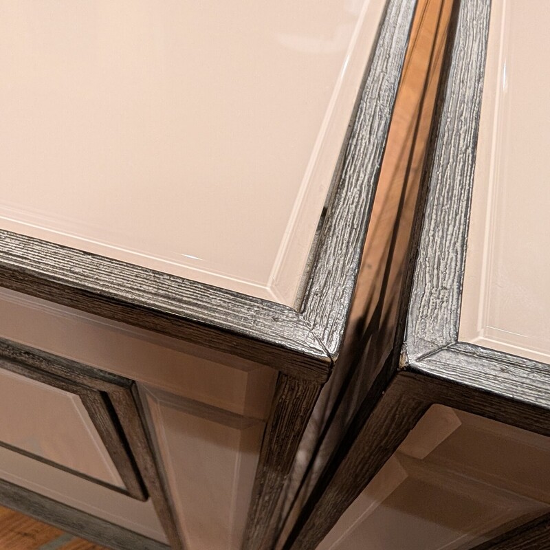 Arhaus Reese Bevelled, *PAIR*, Drawer<br />
24 x 20 x 28h