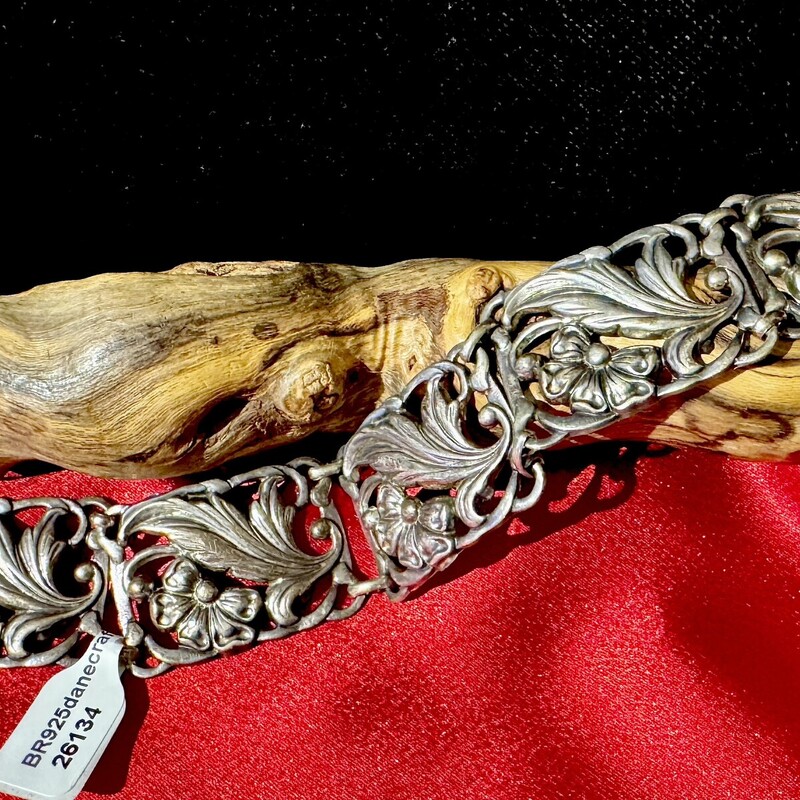 Sterling DaneCcraft Floral bracelet
