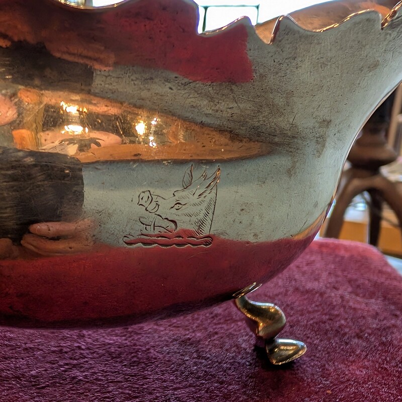 Sterling HB English Old
7 3/8in x 2 3/4in