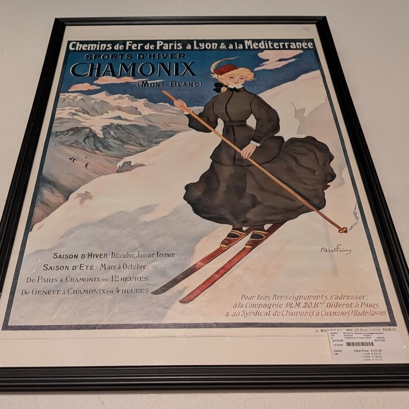 Chamonix French Skier