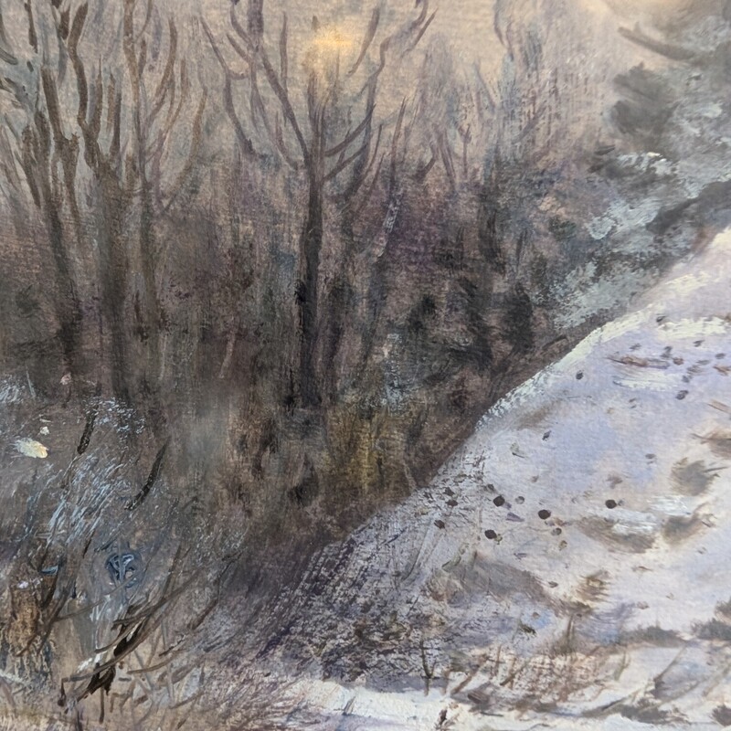Hilary Prince Winter Snow, Original, On Paper
36.5 x 29.5