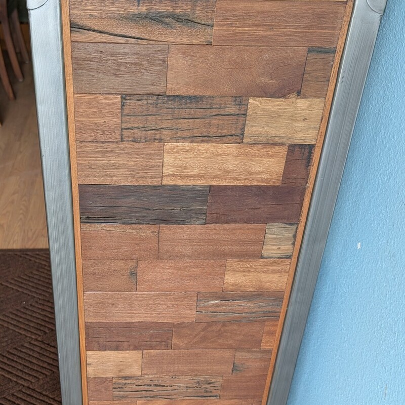 Bar/Cabinet Rustic Reclaimed, Rolling, 4 Drawer<br />
47.5 x 16 x 42h