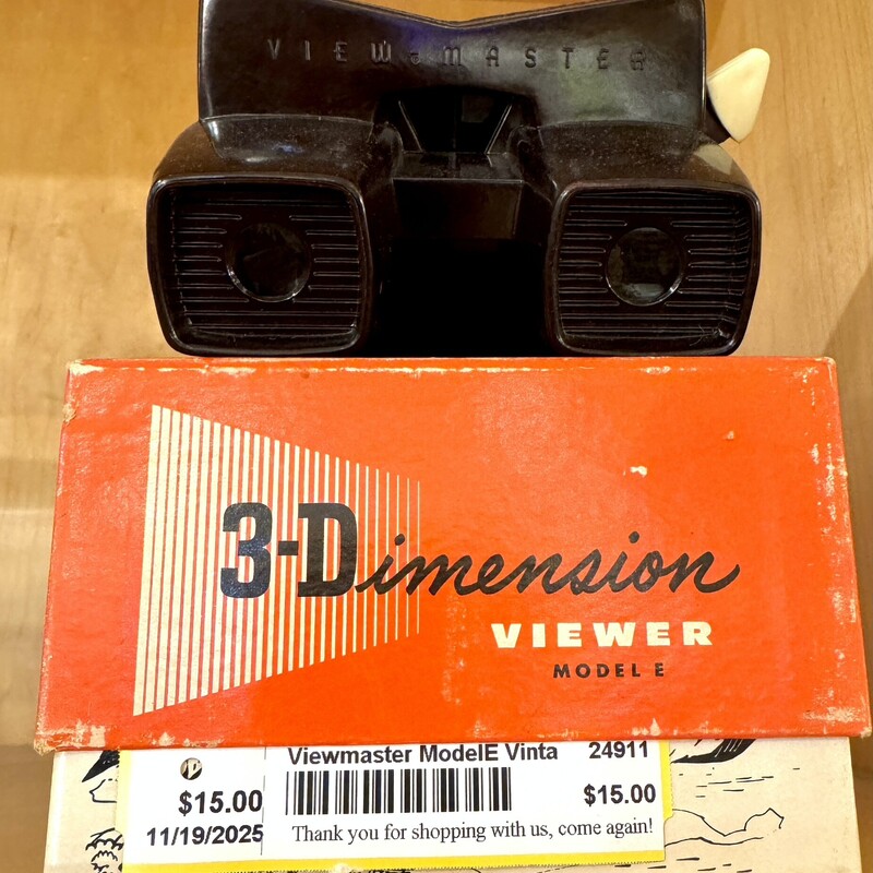 Viewmaster ModelE Vintage, -, Size: Boxed