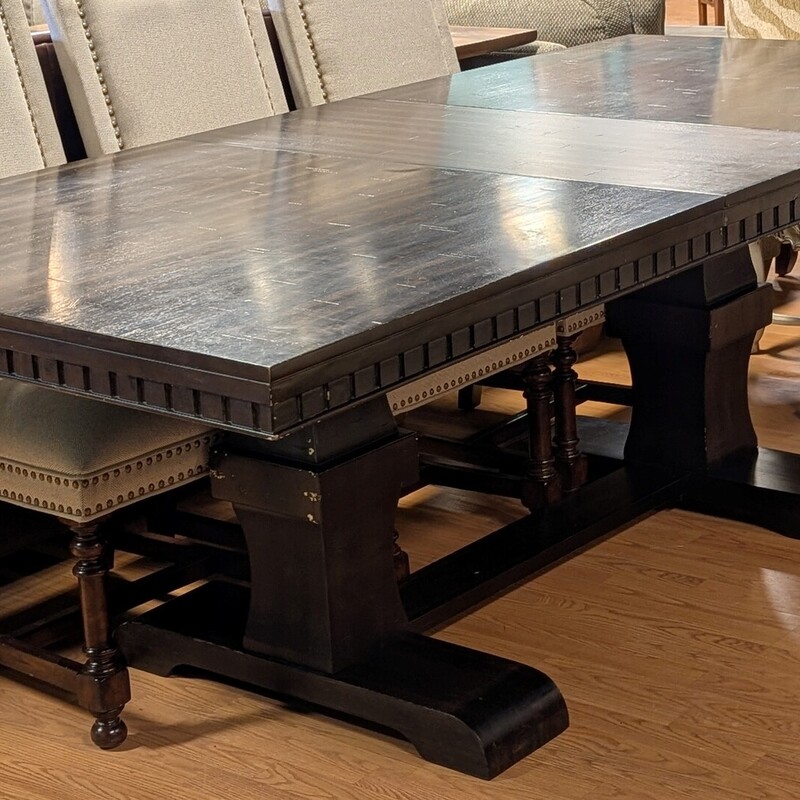 Lexington Home Trestle Dining Table<br />
Dark Espresso Stain<br />
42 x 72<br />
Leaf 18in