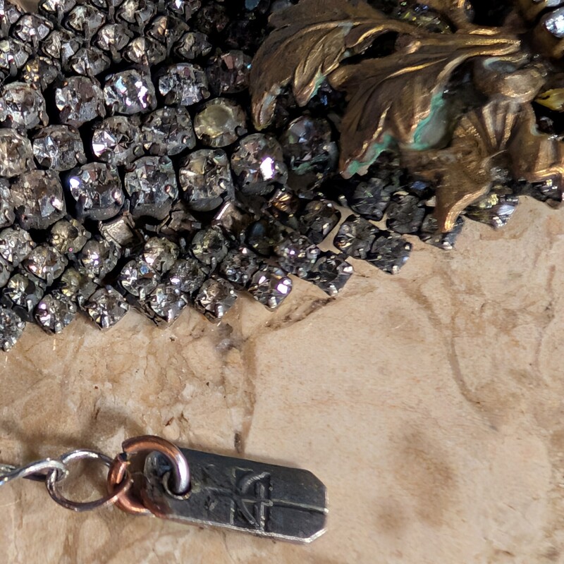 Rhinestone Saint Bracelet
1in width