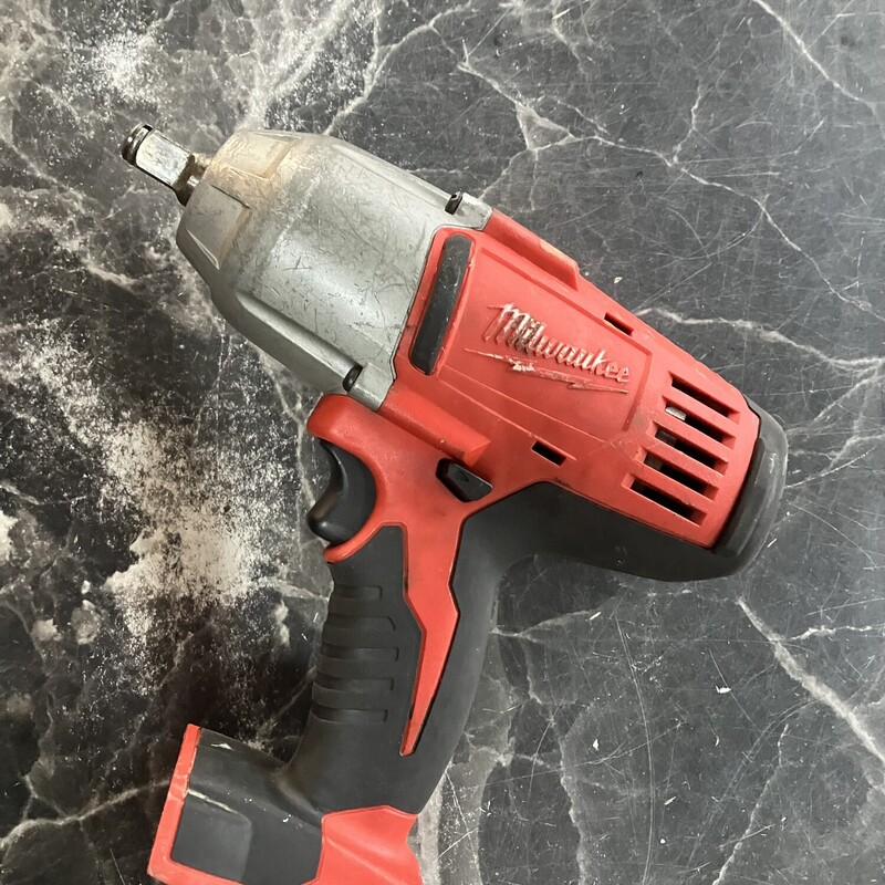 Impact Wrench, Milwaukee: M18

2663-20 M18 1/2\" High Torque Impact Wrench with Friction Ring

tool only