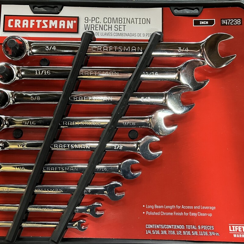 Comb Wrench Set