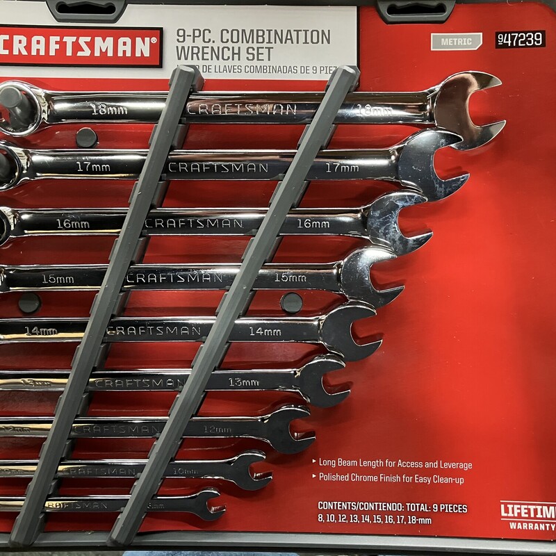 Comb Wrench Set