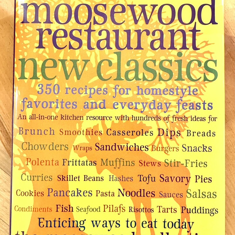 Cookbook Moosewood