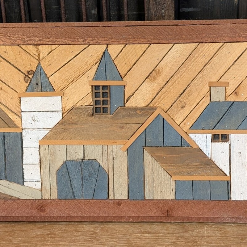 Salvaged Wood Folk Art