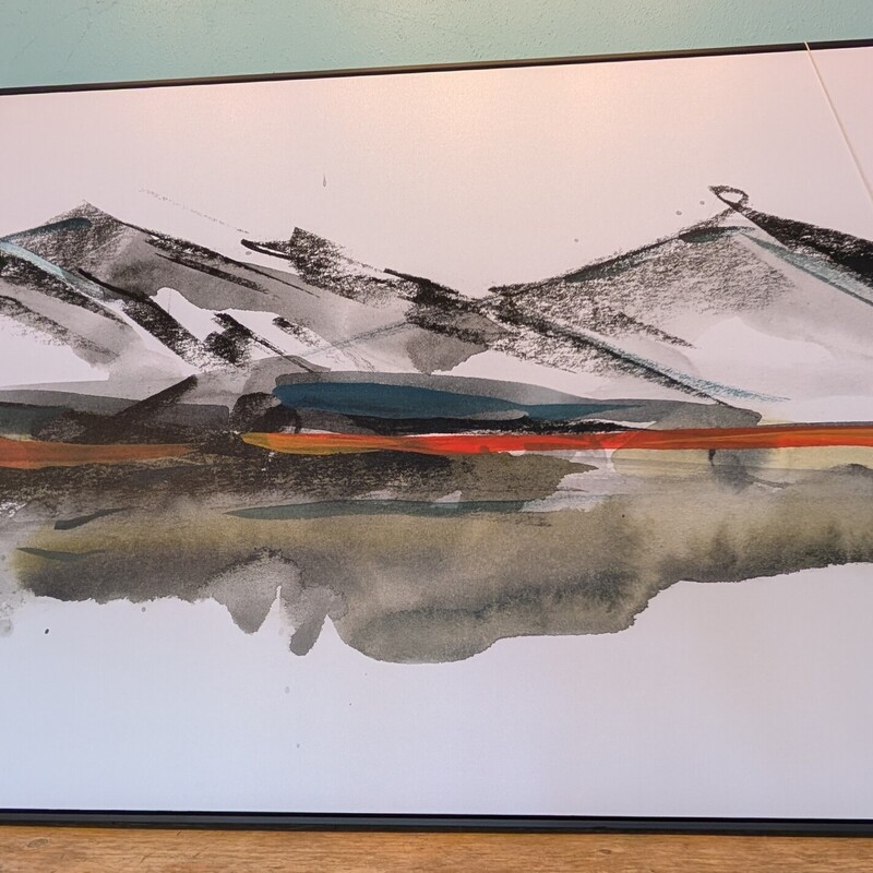 Abstract Mountain Scape