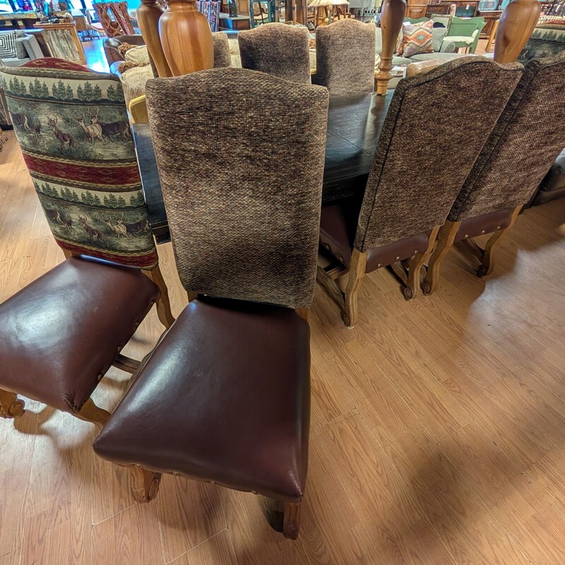 Leather & Fabric Dining