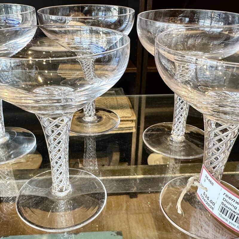 Stemware Stuart Ariel 5in, TwistStm, Size: Set Of 5