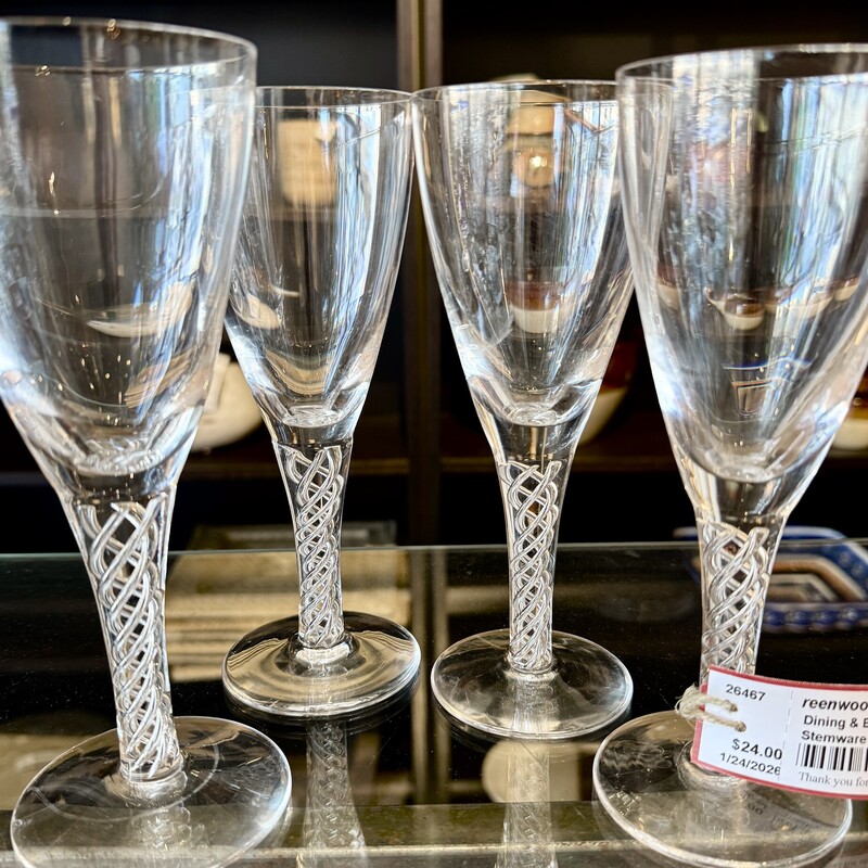 Stemware Stuart Ariel 7in, TwistSte, Size: Set Of 4