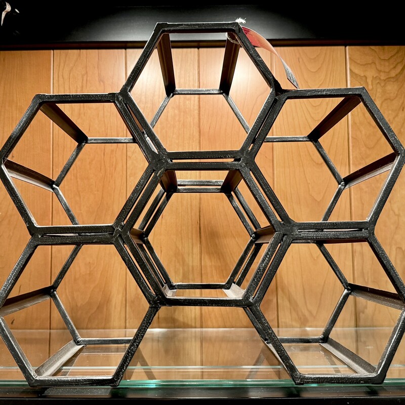 Wine Rack Metal Hex