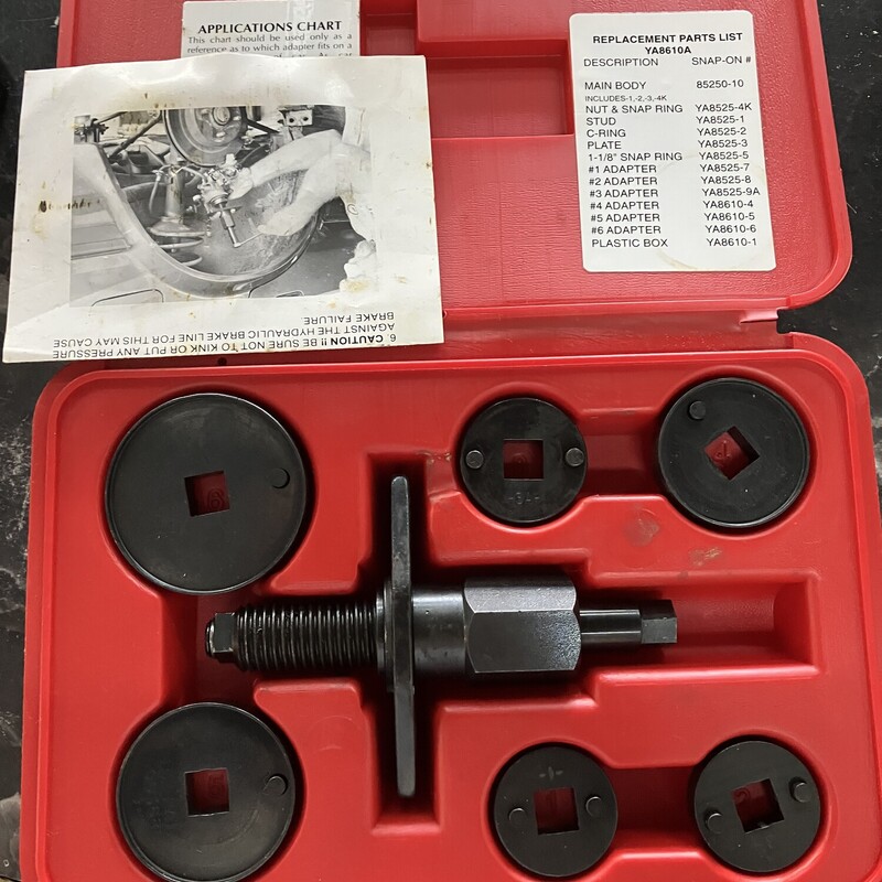 Brake Caliper Tool Set, Blue Point, YA8610A