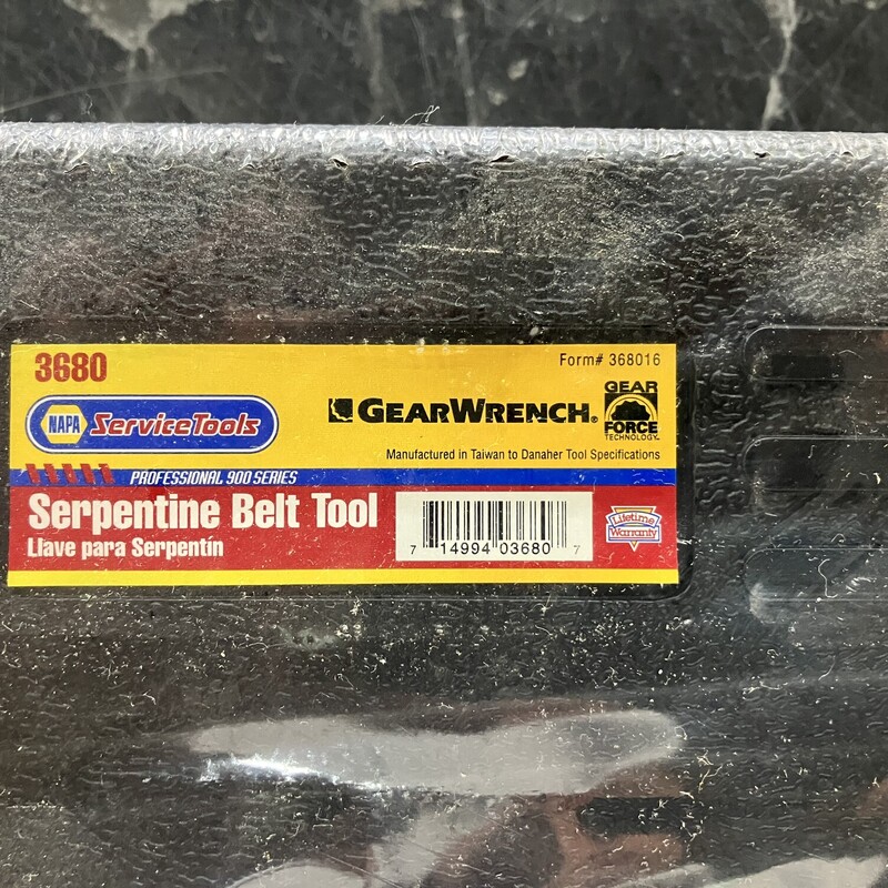 Serpentine Belt Tool