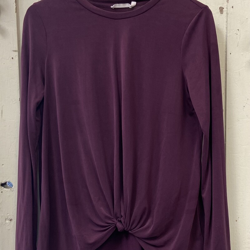 Purple Twist Front LS<br />
Purple<br />
Size: L R$52