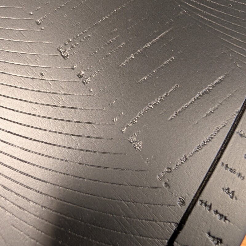 Moes Home Parque Dining Table, Black, Oval<br />
72 x 42h