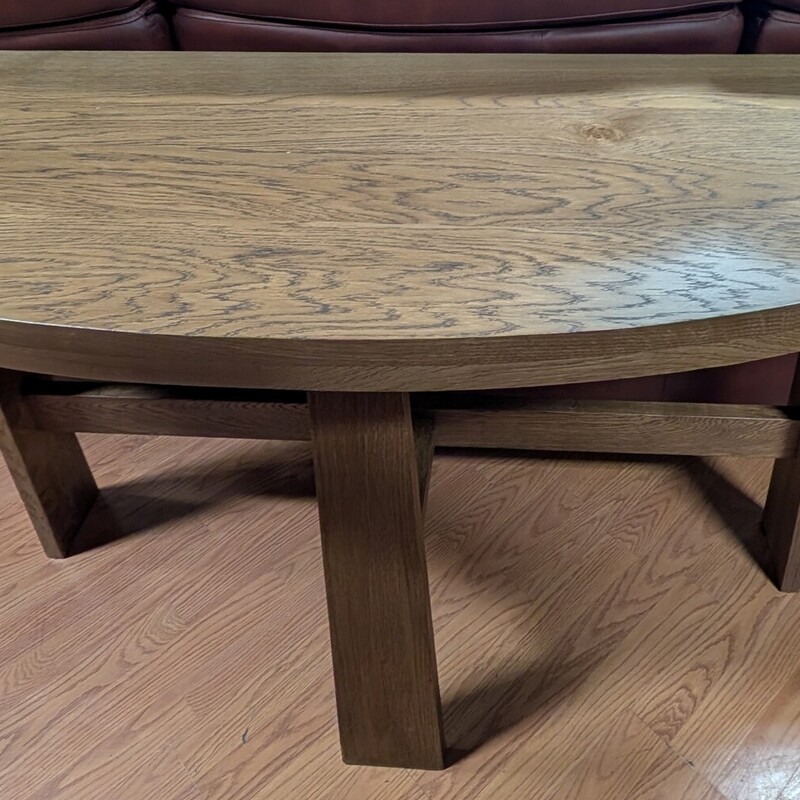 Four Hands Fara Console, Medium Stain,  Half Moon
60 x 18 x 30h