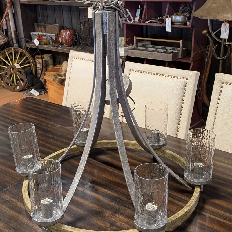 Angelo Candle Ring, 6 Light, Chandelier
24 x 24h