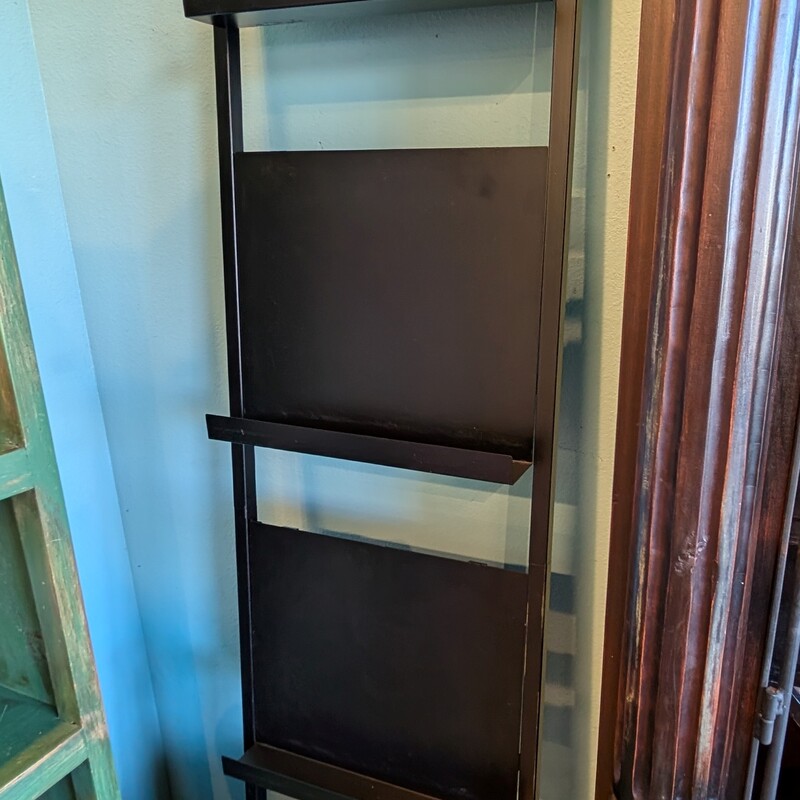 Pottery Barn Temple Magazine Display, Black, Metal
20w x 85h