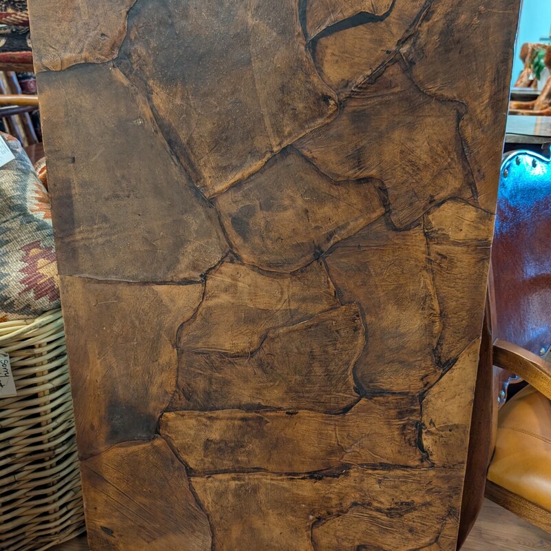 Patchwork Leather Table Top Only
Artwork?
27.5 x 55.5