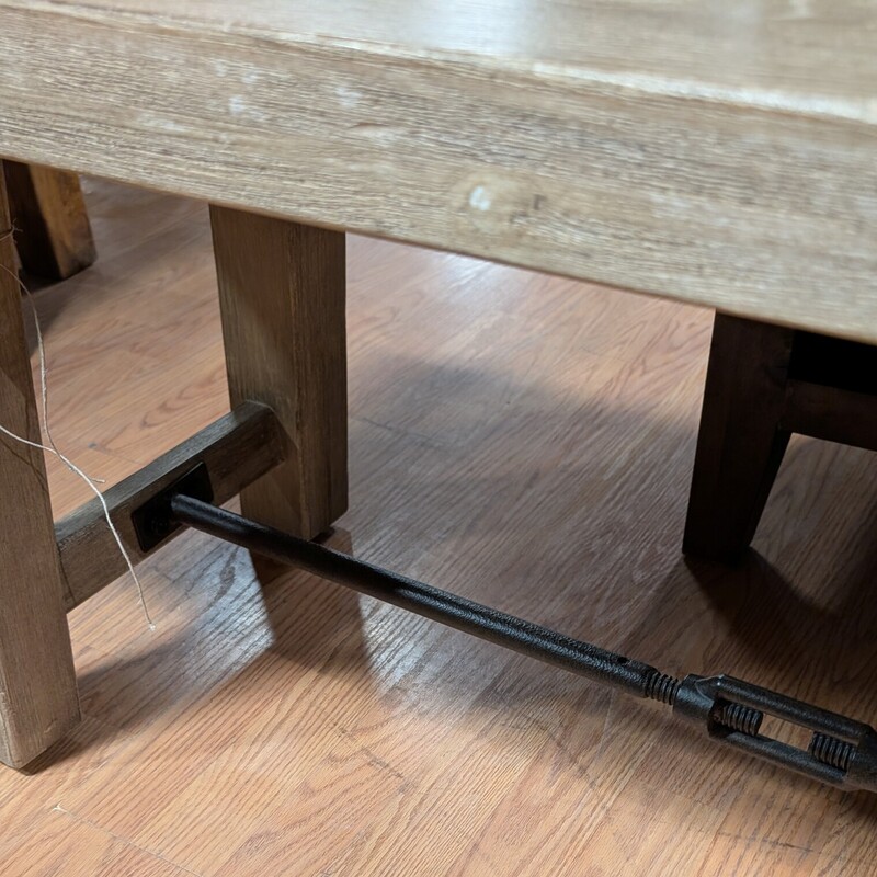 Pottery Barn Benchwright, Gray,<br />
86 x 16 x 18h