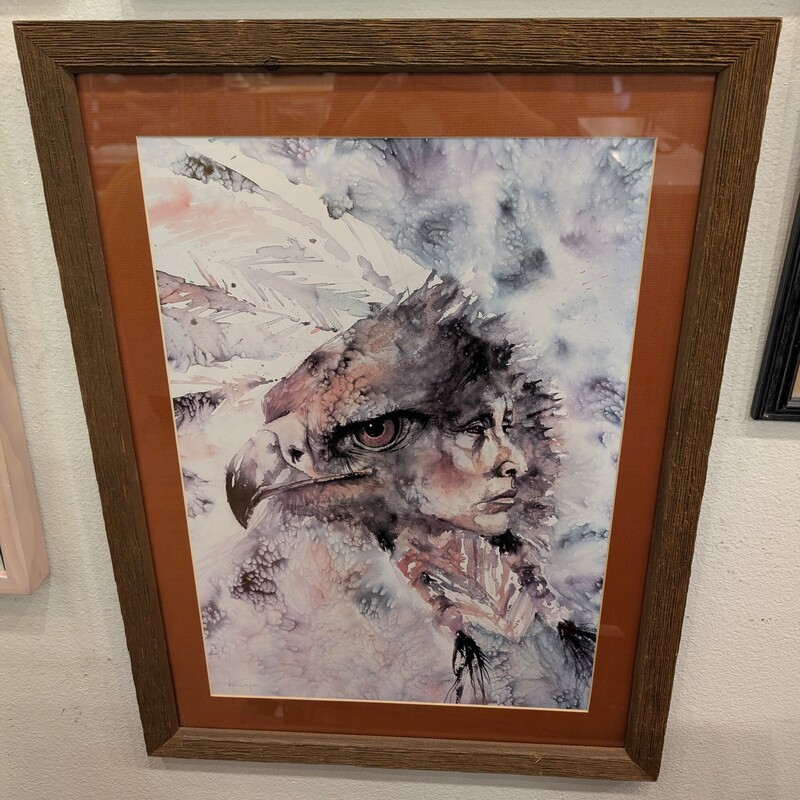 Eagle / Woman Jan Taylor